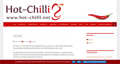 Desktop Screenshot of hot-chilli.net